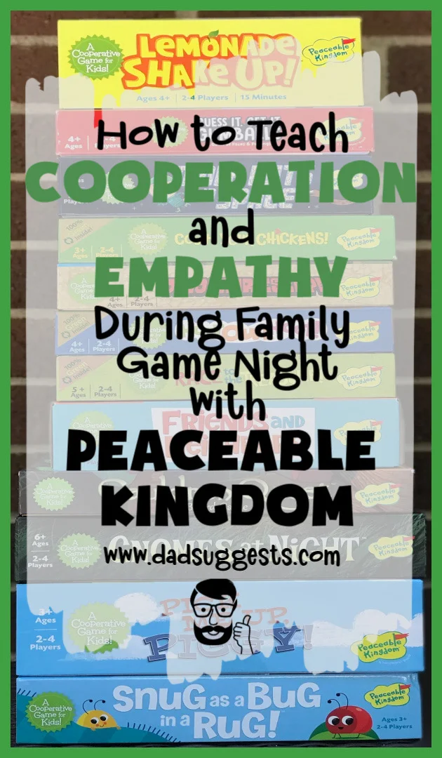 Cooperative Board Games by Peaceable Kingdom A Must for Family Game