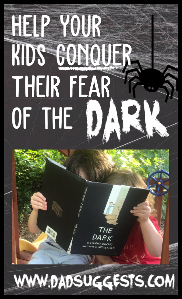 Help your kids conquer their fear of the dark with picture books. Lemony Snicket and Jon Klassen’s children’s book The Dark is not only spooky, but it’s a great way to help children face their fear of the dark. #picturebooks #scarybooks #raisingkids #parenting #dadsuggests