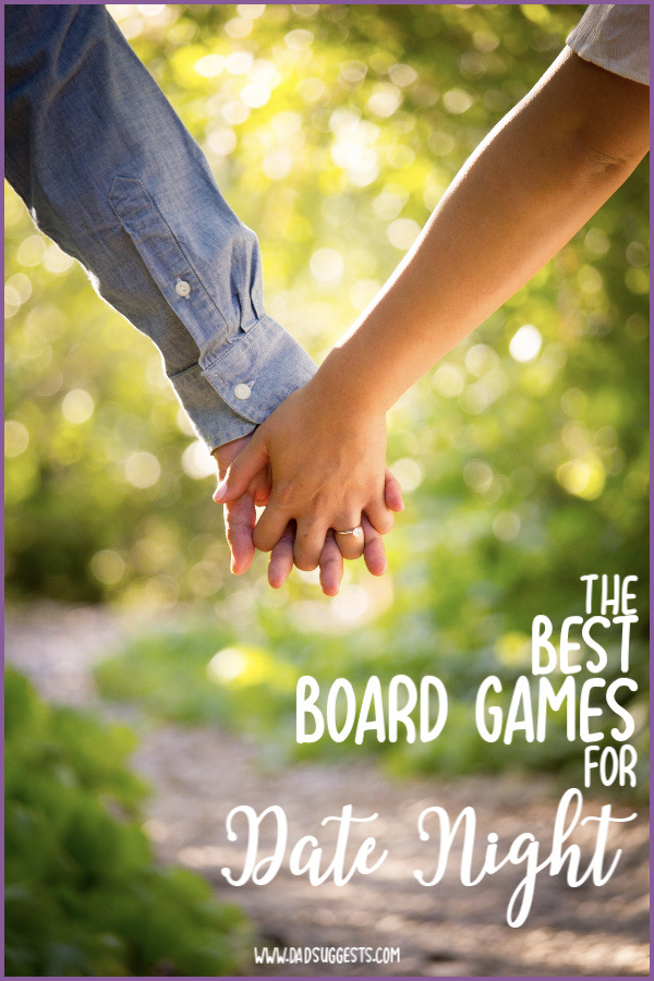 These are the best 2-player family board games to play for date night. Or even just the best 2-player family board games, period. When the kids are out of the house, or when they’re asleep, these are the family games we reach for time and time again. #twoplayergames #boardgames #familyboardgames #datenightideas #familygamenight #familygames #dadsuggests