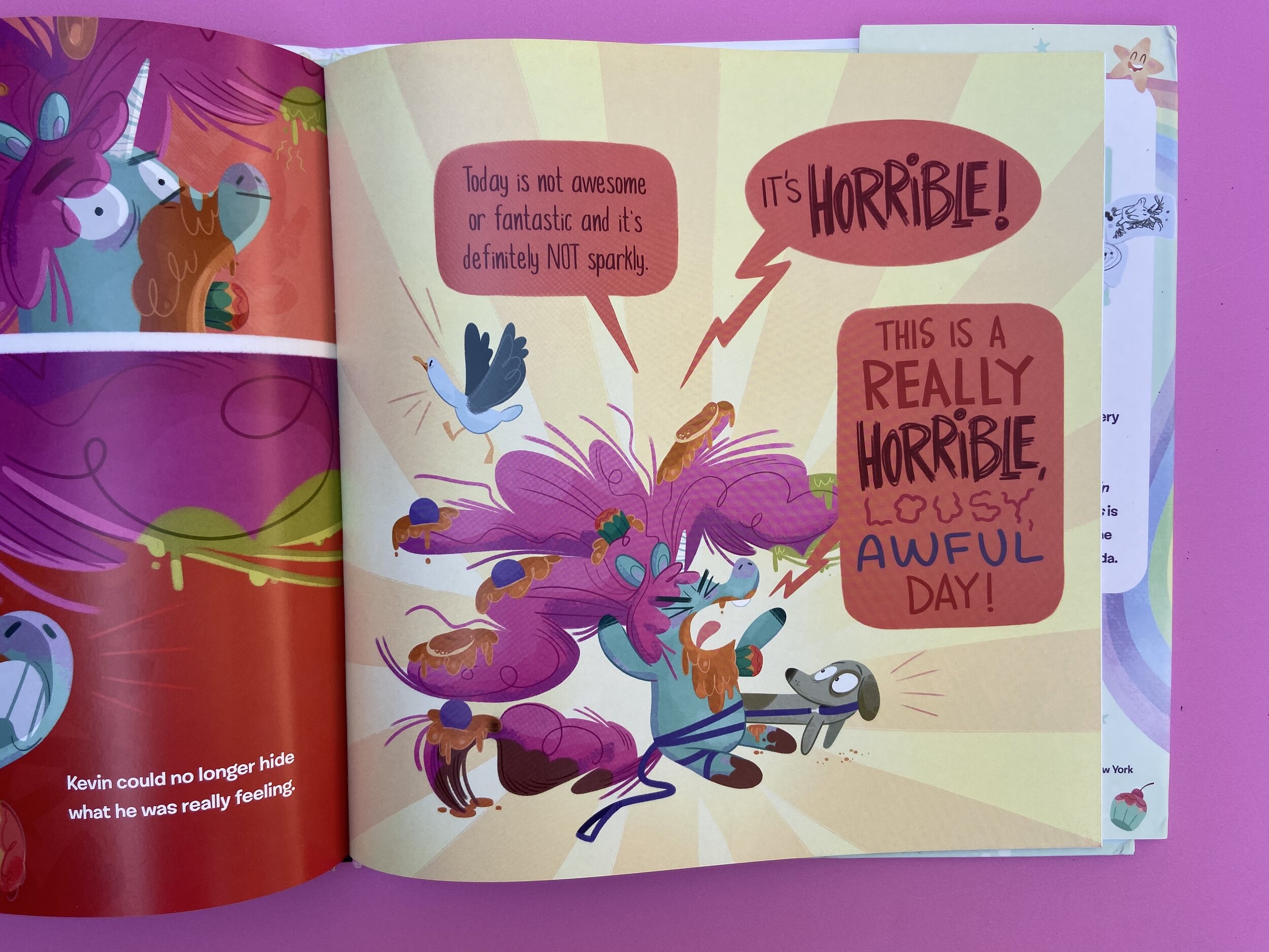 Kevin The Unicorn It's not all rainbows picture book 2.jpeg