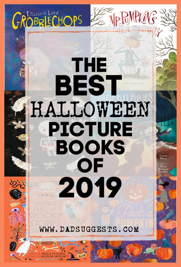 These are the best new spooky Halloween picture books of 2019. If you’re looking for picture books that celebrate Halloween, or can give your kids some goosebumps this year, make sure to check out these scary stories for the family. #halloweenbooks #spookystories #scarystories #familyhalloween #picturebooks #bestpicturebooks #kidsbooks #dadsuggests
