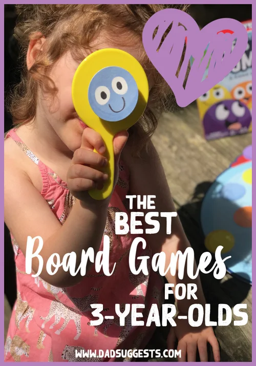 The Best Board Games for 3YearOlds Dad Suggests
