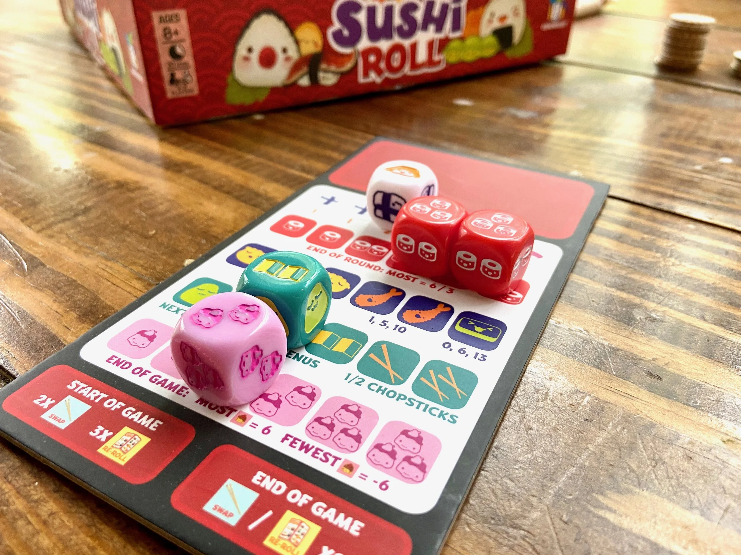 Sushi Roll: The Charming Sushi Go! Sequel for Dice Lovers