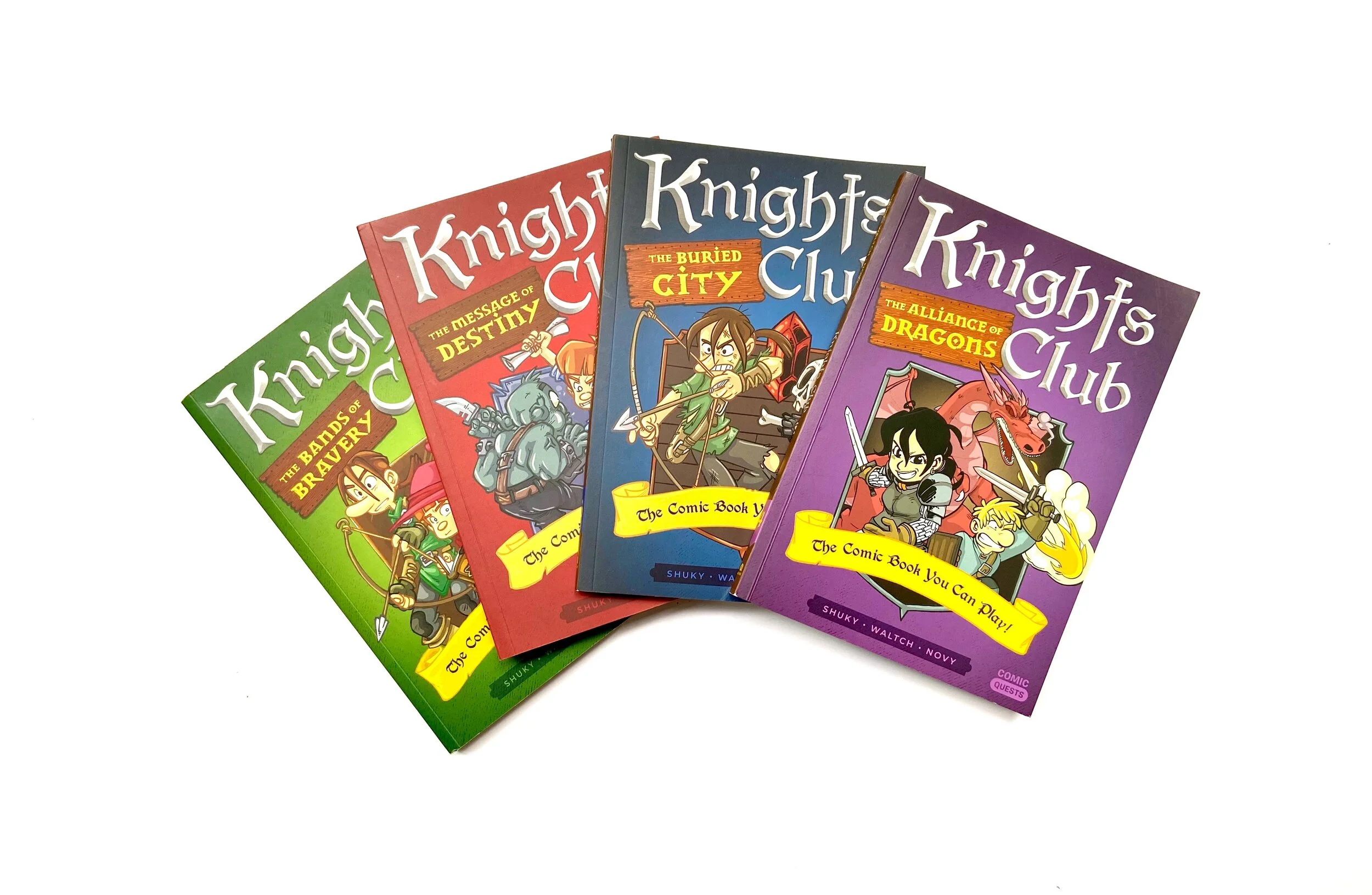 Knights Club: Interactive RPG Graphic Novels for the Family