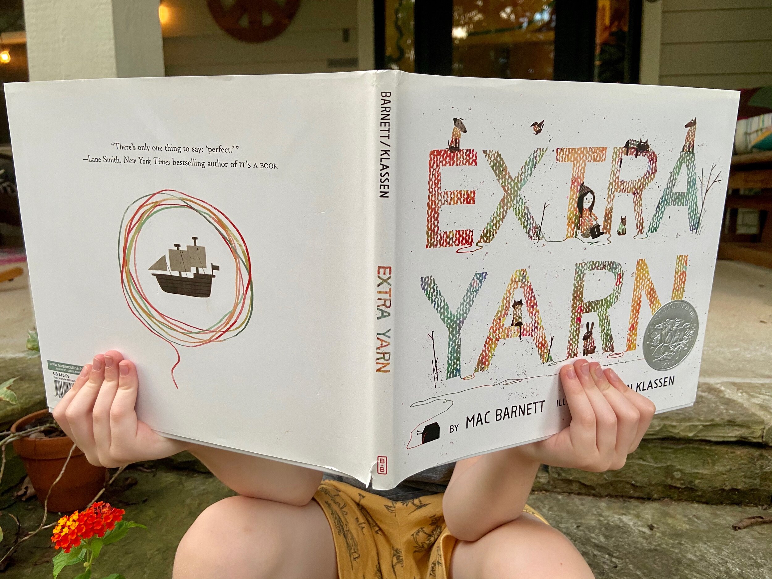 September 2020 Giveaway: Extra Yarn by Mac Barnett