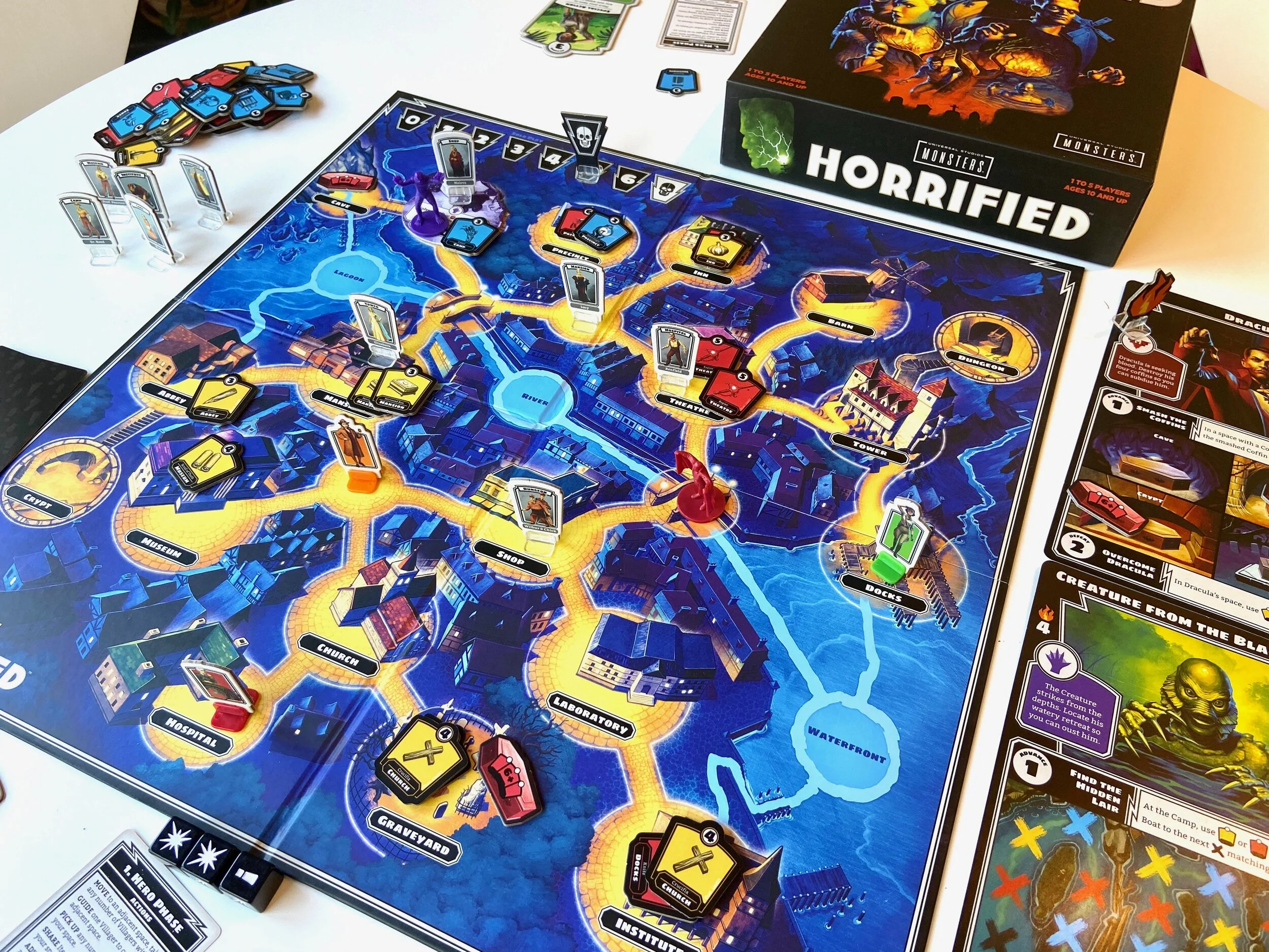 Horrified: Classic Monsters Invade Family Game Night