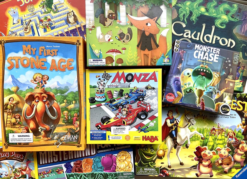 Best Board Games for 5-6-Year-Olds