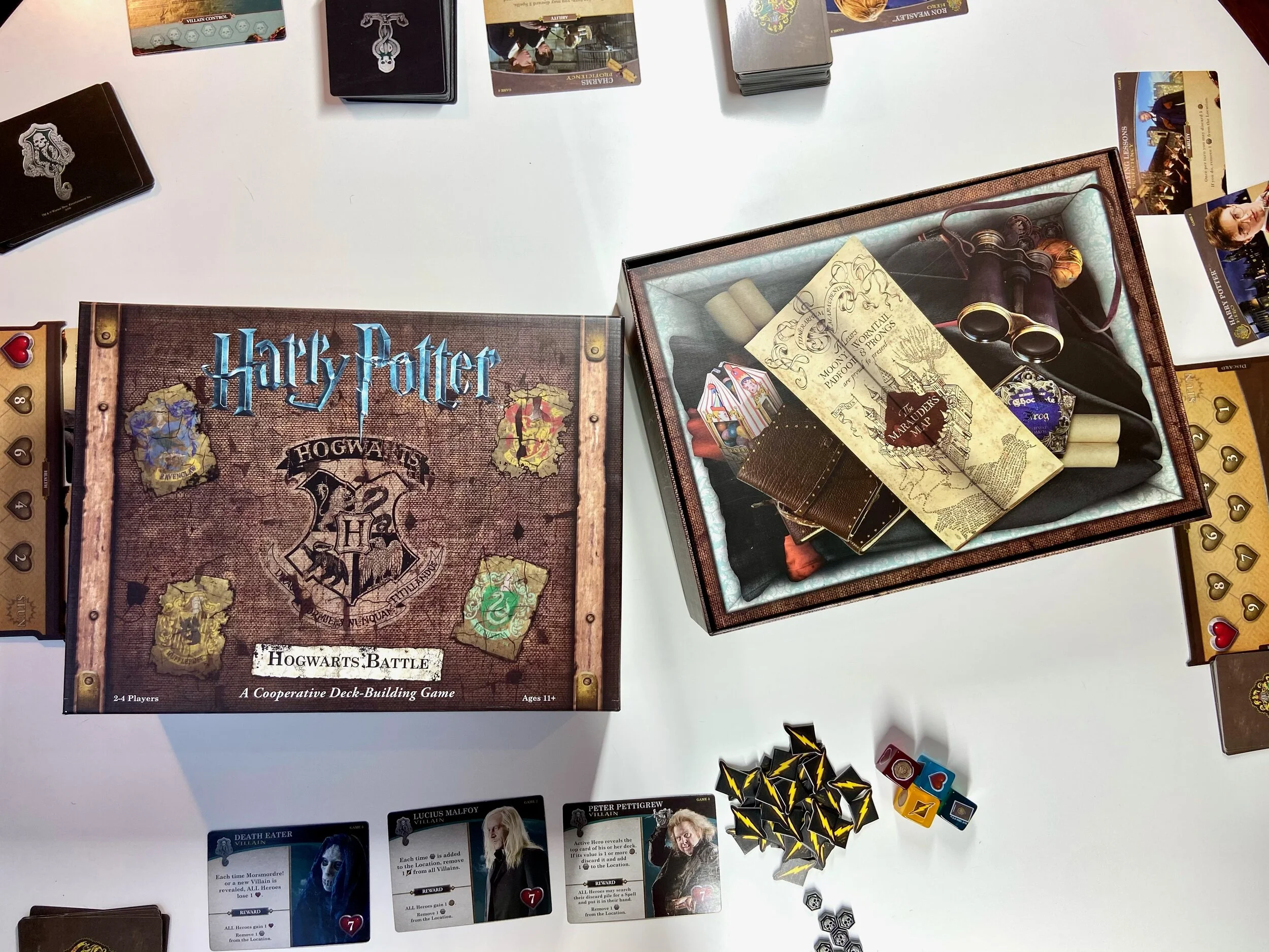 Harry Potter Hogwarts Battle is Perfect for Family Game Night