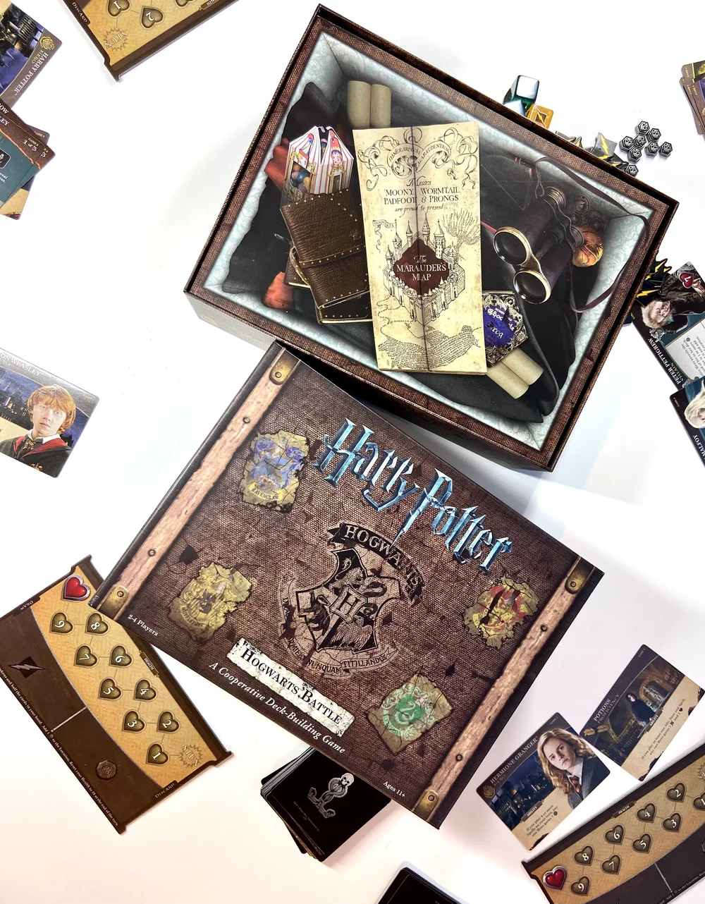 Harry Potter Hogwarts Battle is Perfect for Family Game Night | Dad Suggests