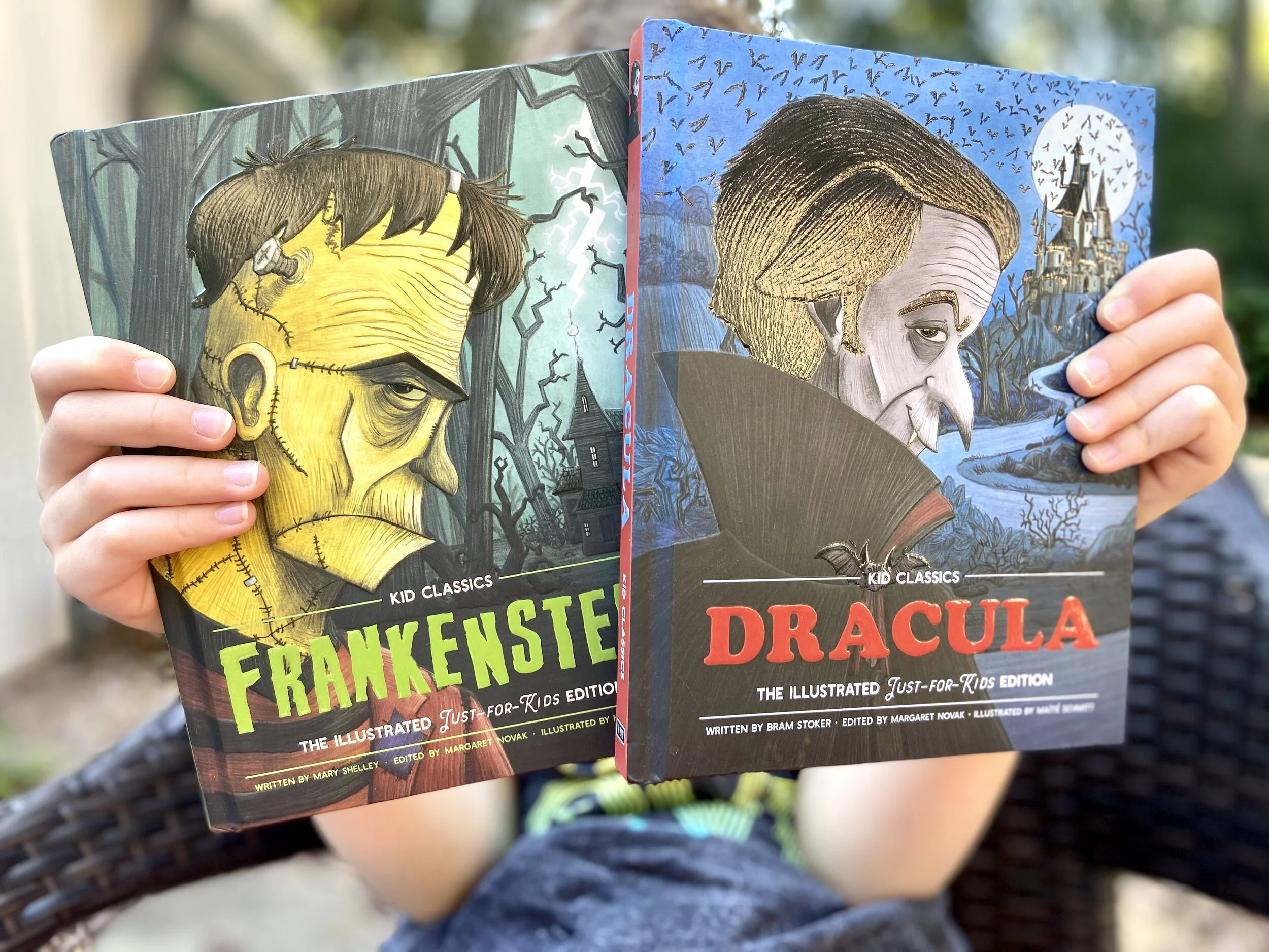 Introduce Your Kids to Dracula and Frankenstein with the Kid Classics