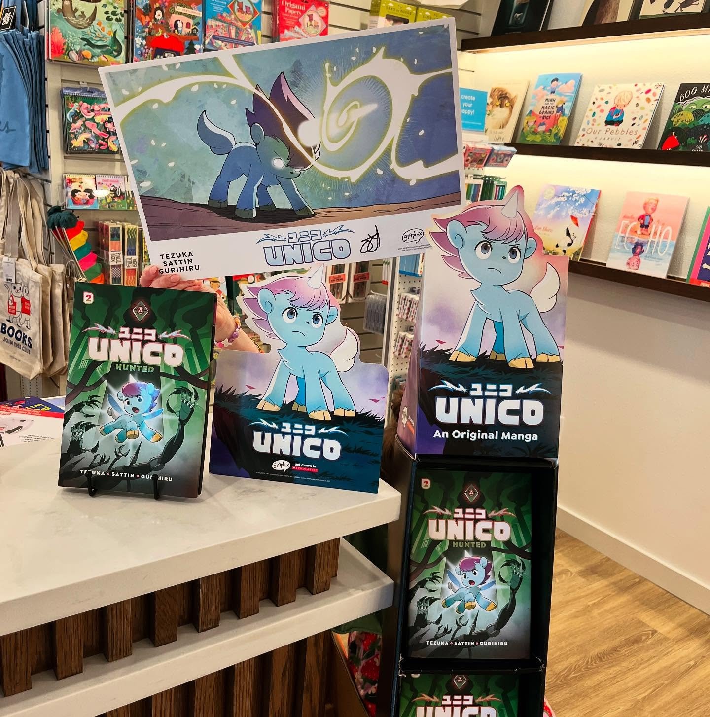 Happy Unico 2 release week!!!! Unico: Hunted is out now and we are super excited. We also have several signed posters from author Samuel Sattin to hand out if you purchase Unico 1 or 2 while supplies last!

I grew up loving the movies and the interes