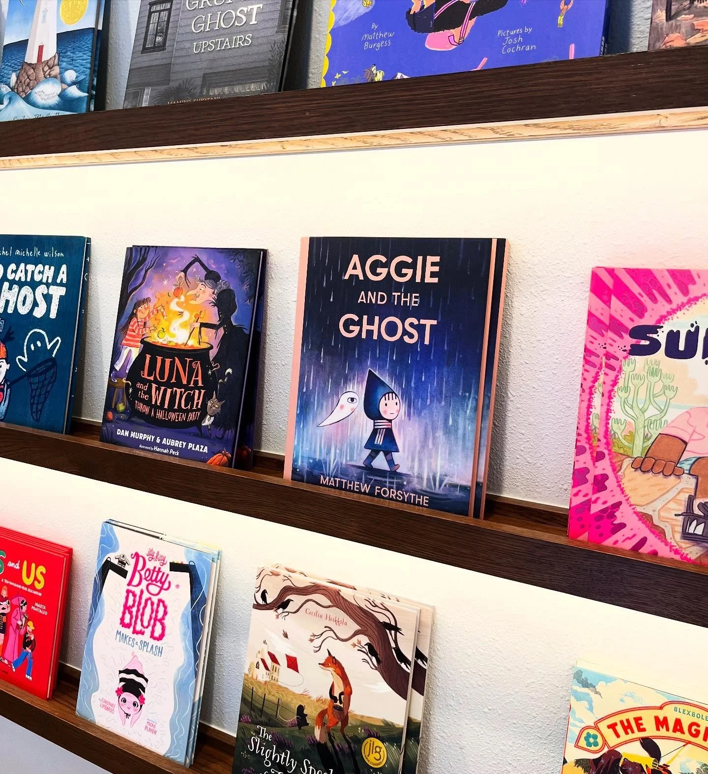 Happy book birthday to the wonderful Aggie and the Ghost by Matthew Forsythe. To celebrate we have an interview with @mattforsythe over on the blog right now! 👻