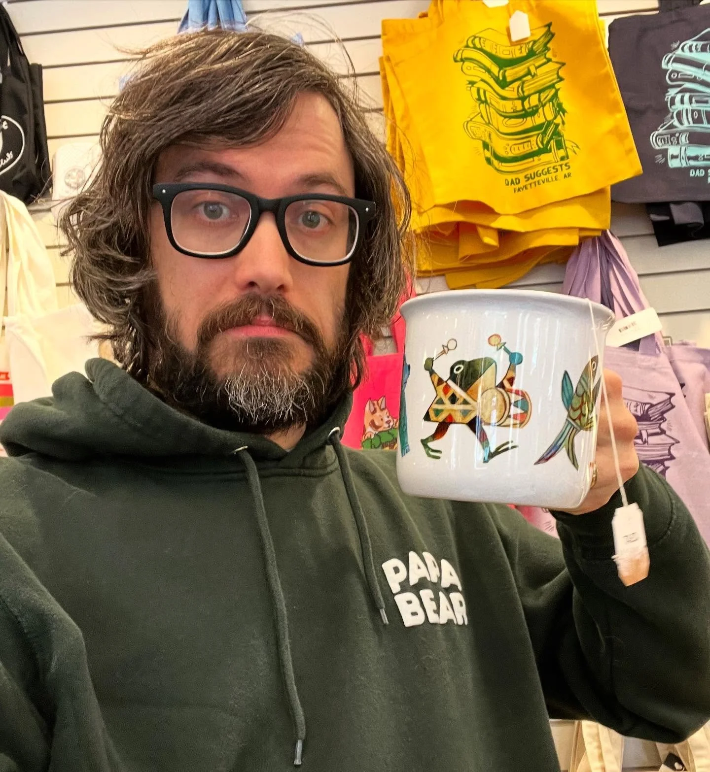 Rate my new work mug 🐸🥁