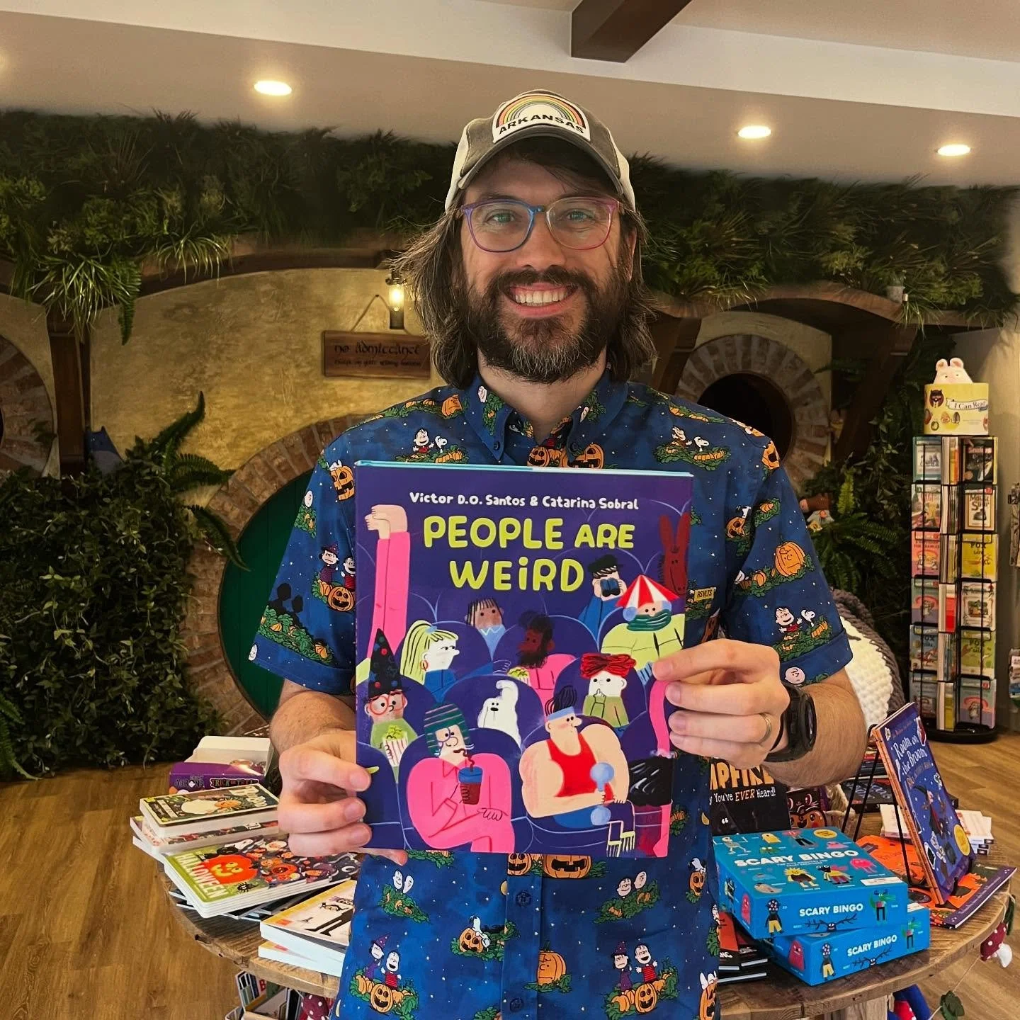 People are Weird by @linguacious_llc is out October 21st. And we have an interview with the author for you on dadsuggests.com! 

This interview is exciting for me, because not only are we talking to our friend Victor D. O. Santos, but People Are Weir