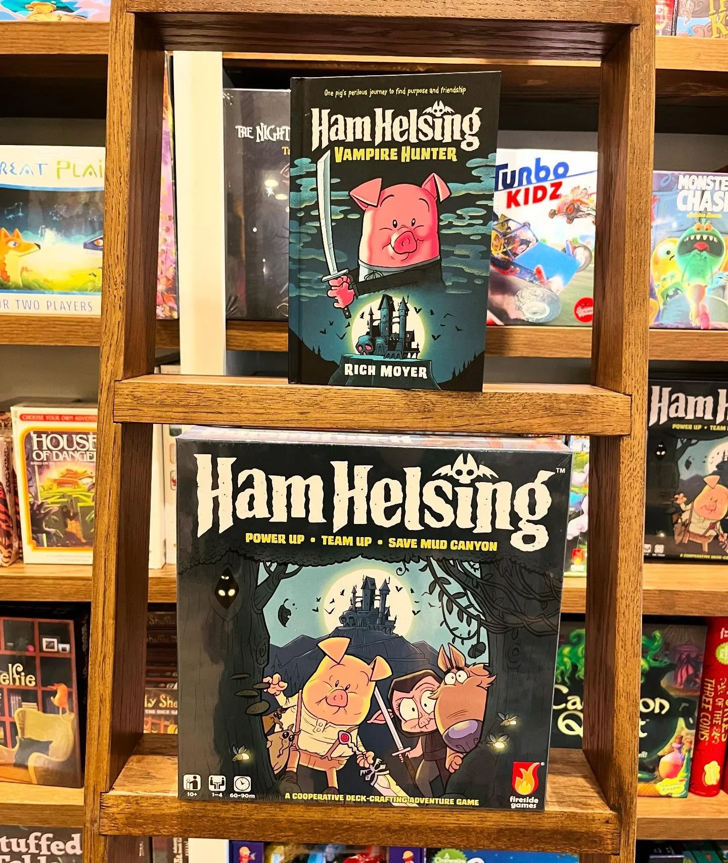 Name me a cooler book and board game combo!