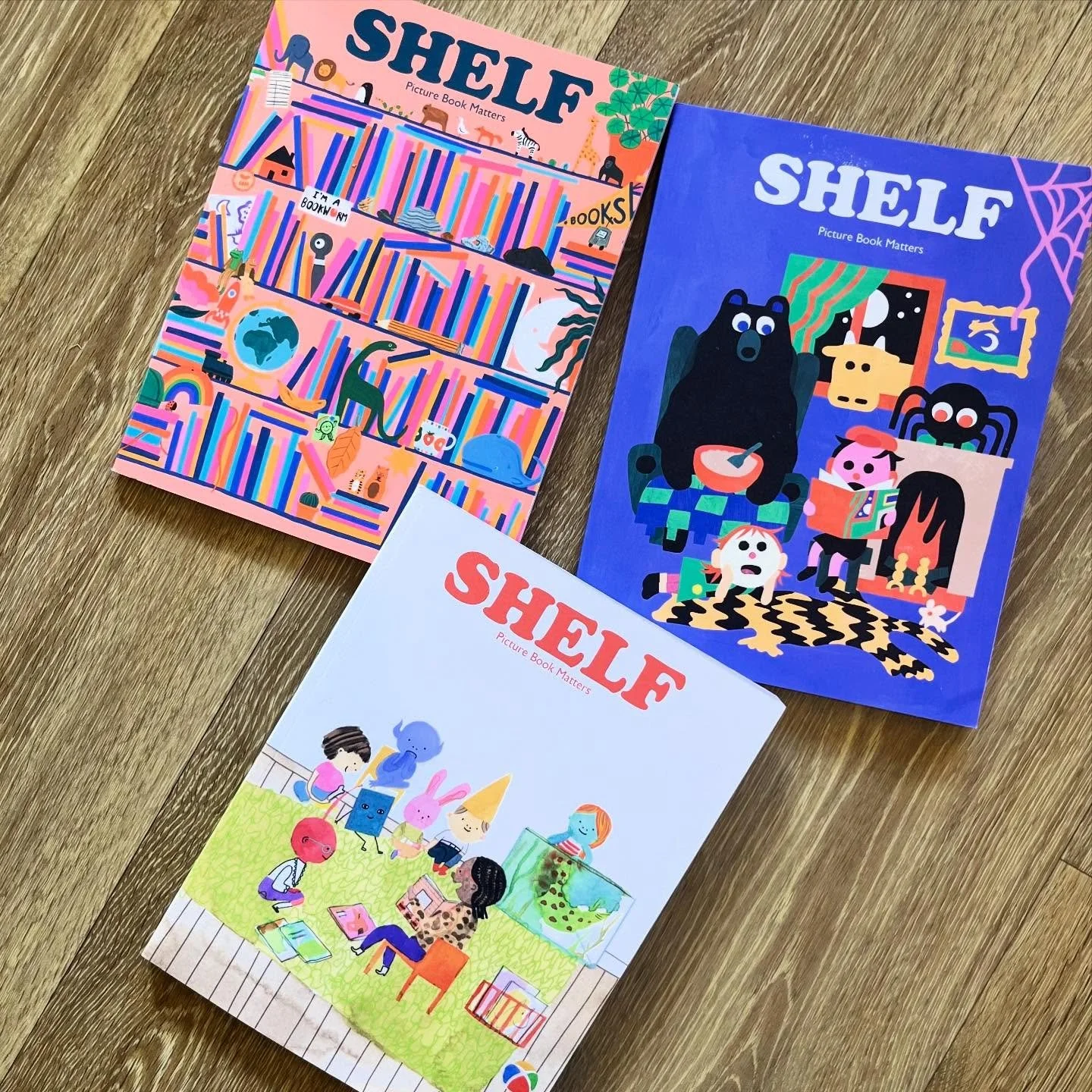 We just received the newest issue of SHELF magazine (@theshelf.review)

I really love this magazine. It&rsquo;s full of great articles and interviews and picture books reviews. And I must say they have impeccable taste. It&rsquo;s a joy for fans of p