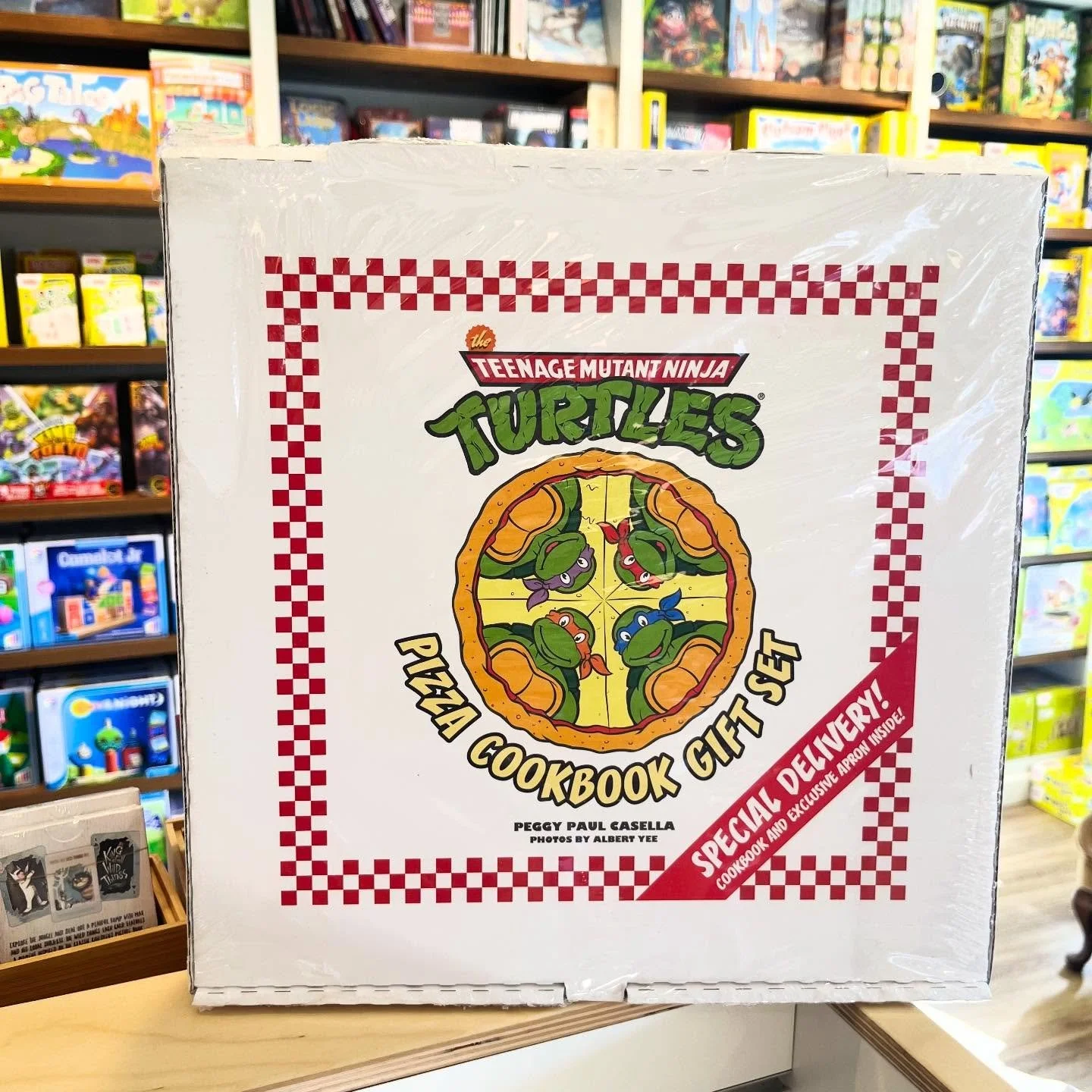 My wife made fun of me for ordering this so I need someone to come buy it fast so I can say &ldquo;I guess it was pretty cool after all.&rdquo; And maybe &ldquo;cowabunga.&rdquo; Also nobody tell my wife. 🐢🍕