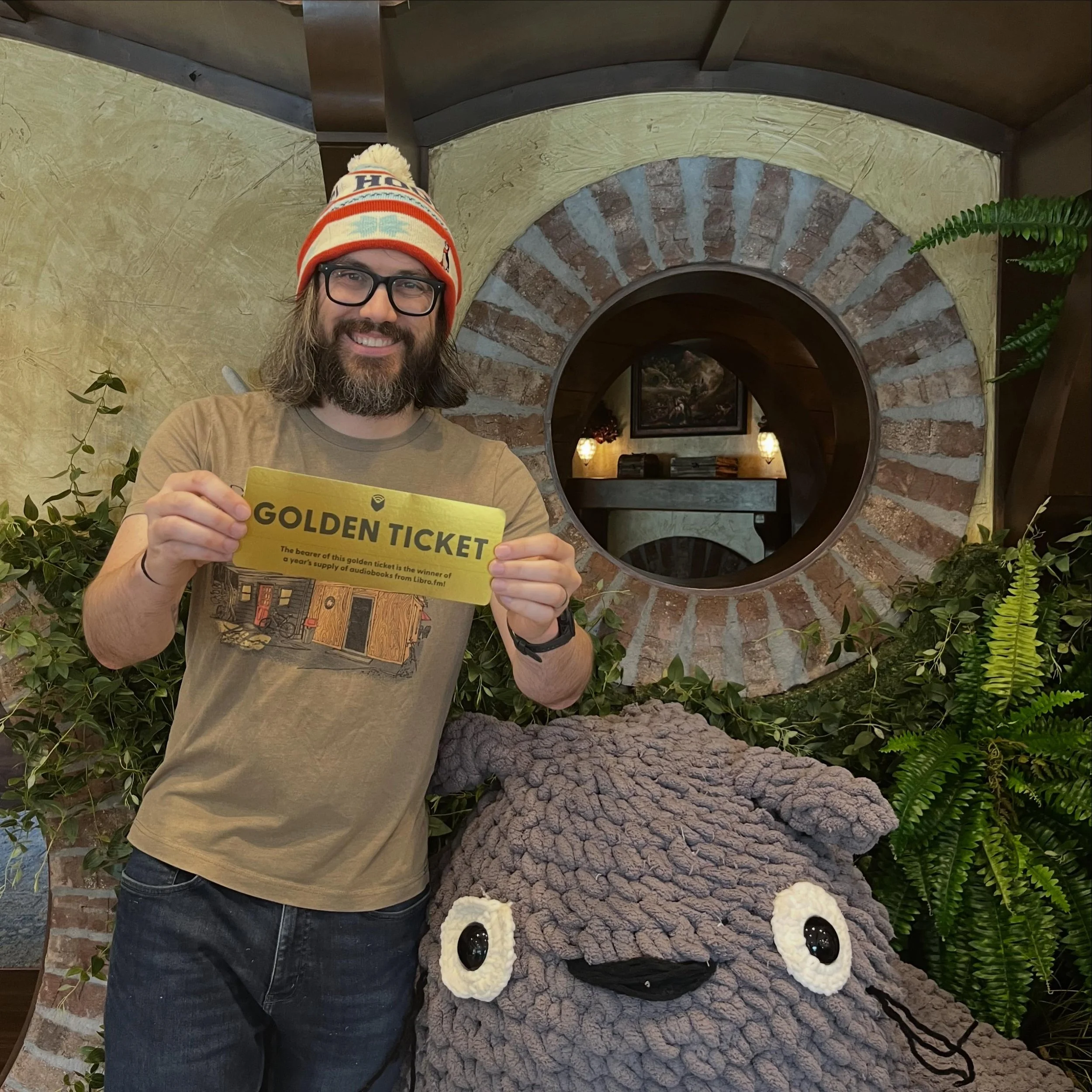 Where will the Golden Ticket be??? 

Whoever finds the Golden Ticket hiding in the store tomorrow (Saturday the 25th) for Independent Bookstore Day will win 12 free audio books from @librofm !

If we open at 10:00 - what time do you think the ticket 