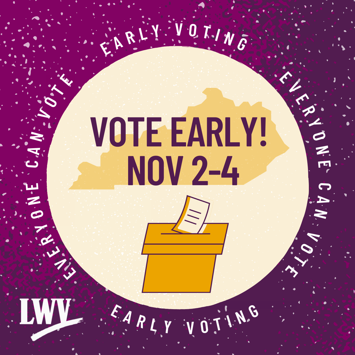 Early Voting in Fayette County, Kentucky 