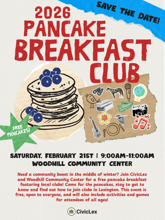 CivicLex Pancake Breakfast Club