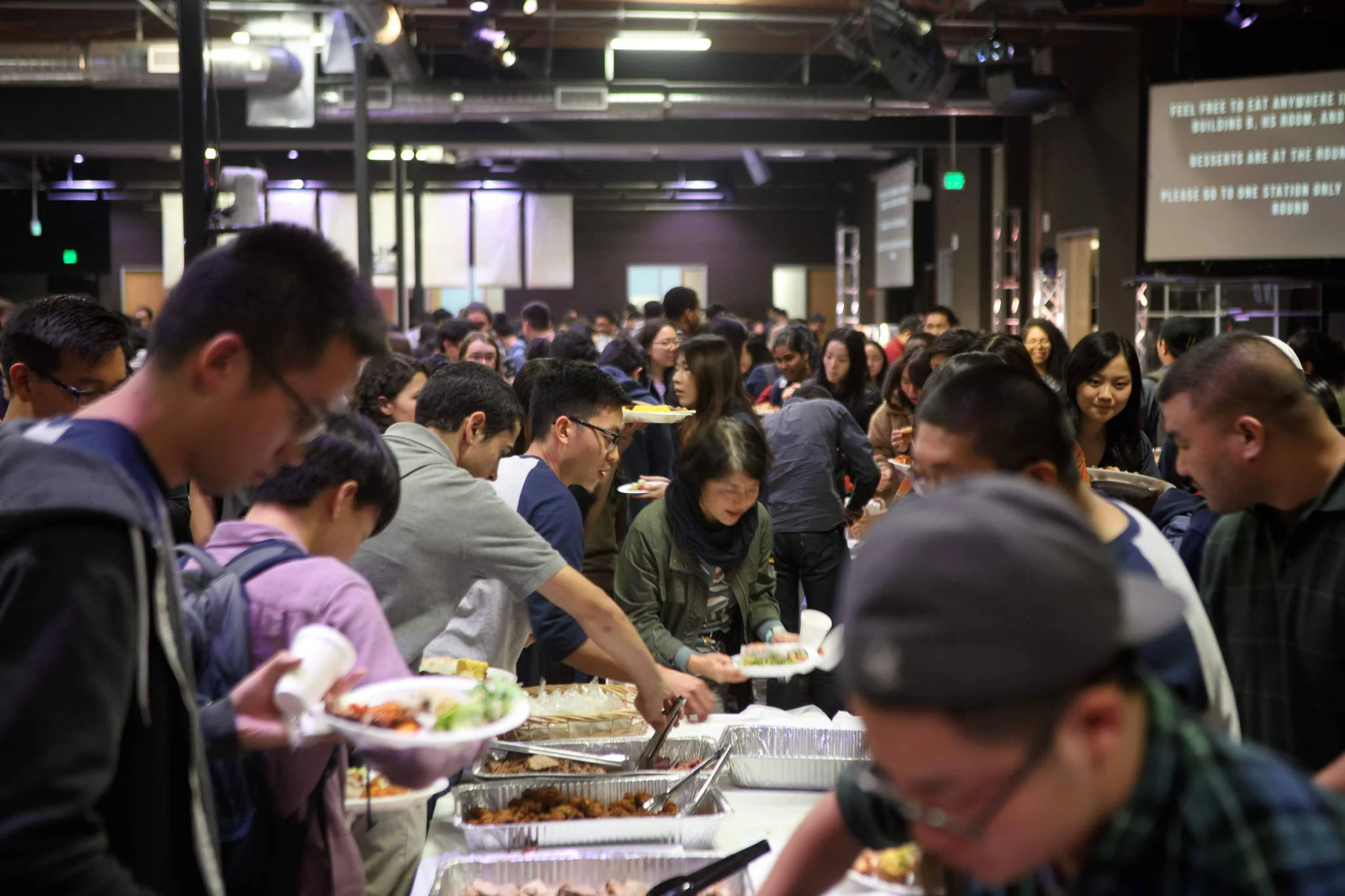The entire sanctuary was just food…