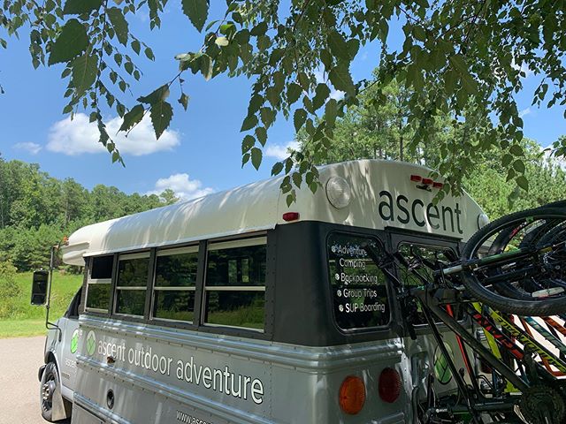 Ascent Mtn Bike Week!  Freedom Park in Williamsburg was A mazing. Finished the day with GoApe and great laughs.  Can&rsquo;t remember laughing so hard my side hurt. So Good. #adventuretogether #ascentoutdoor