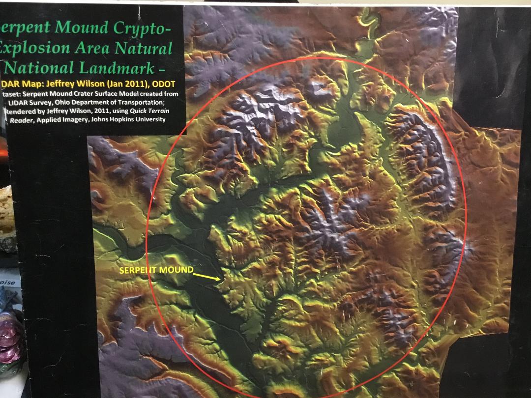Crater At Serpent Mound Serpent Mound Alternate Universe Rock Shop