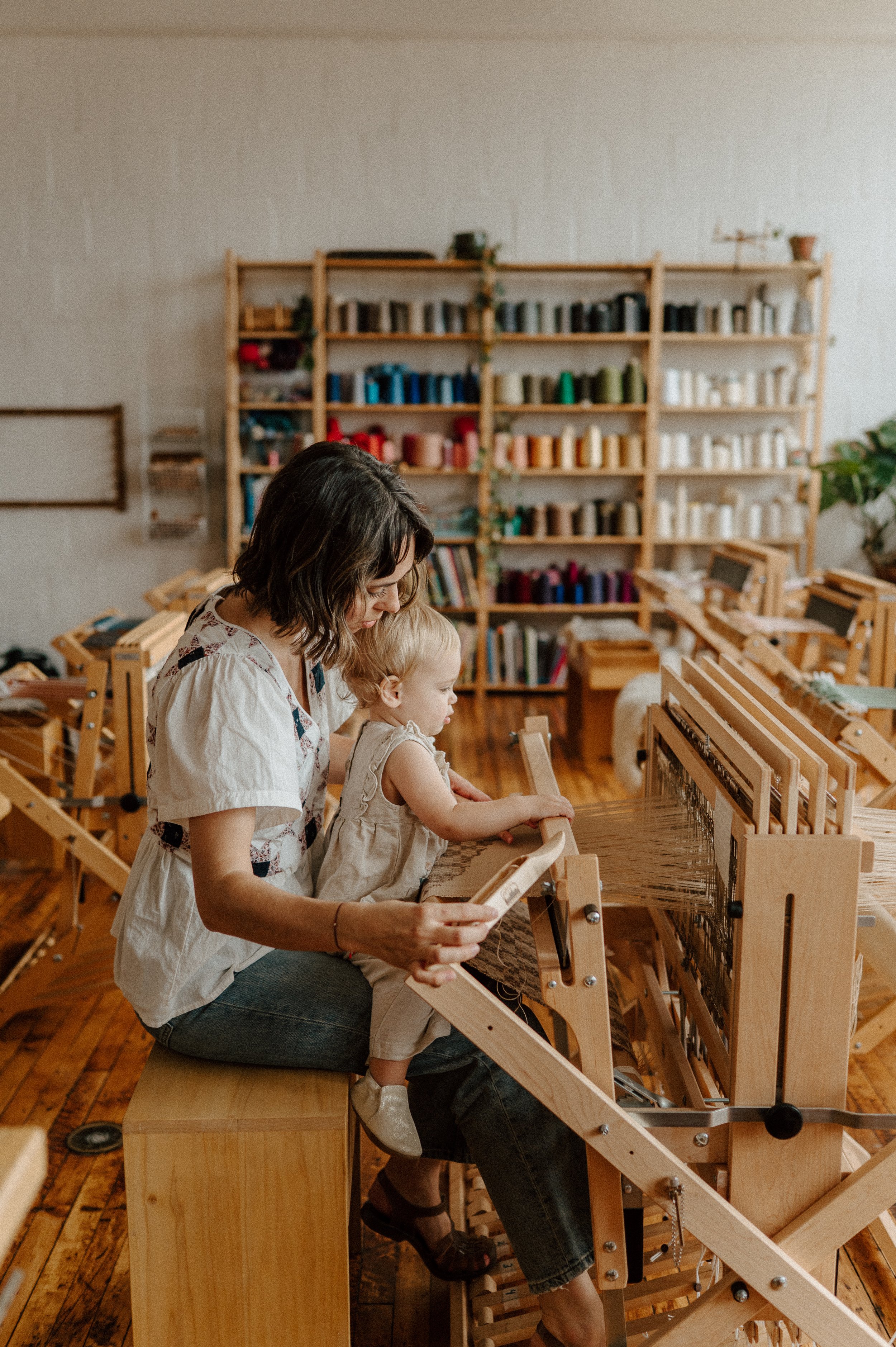 Where Motherhood Meets Creativity | A Branding Session at Weaver House