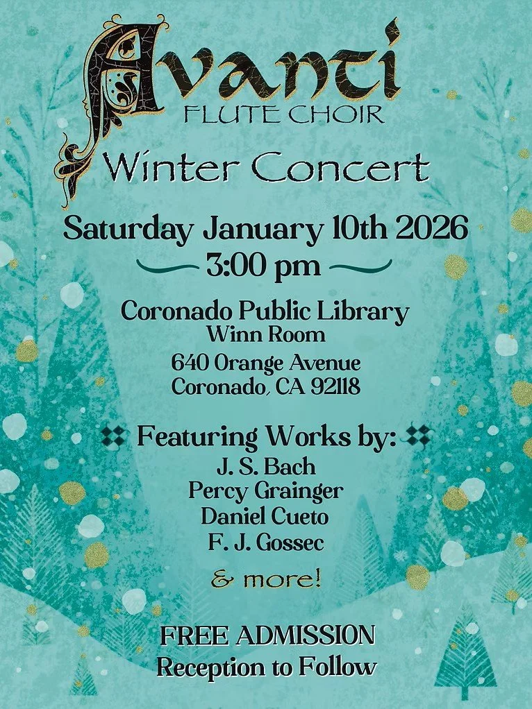 Avanti Flute Choir performs Cueto´s music