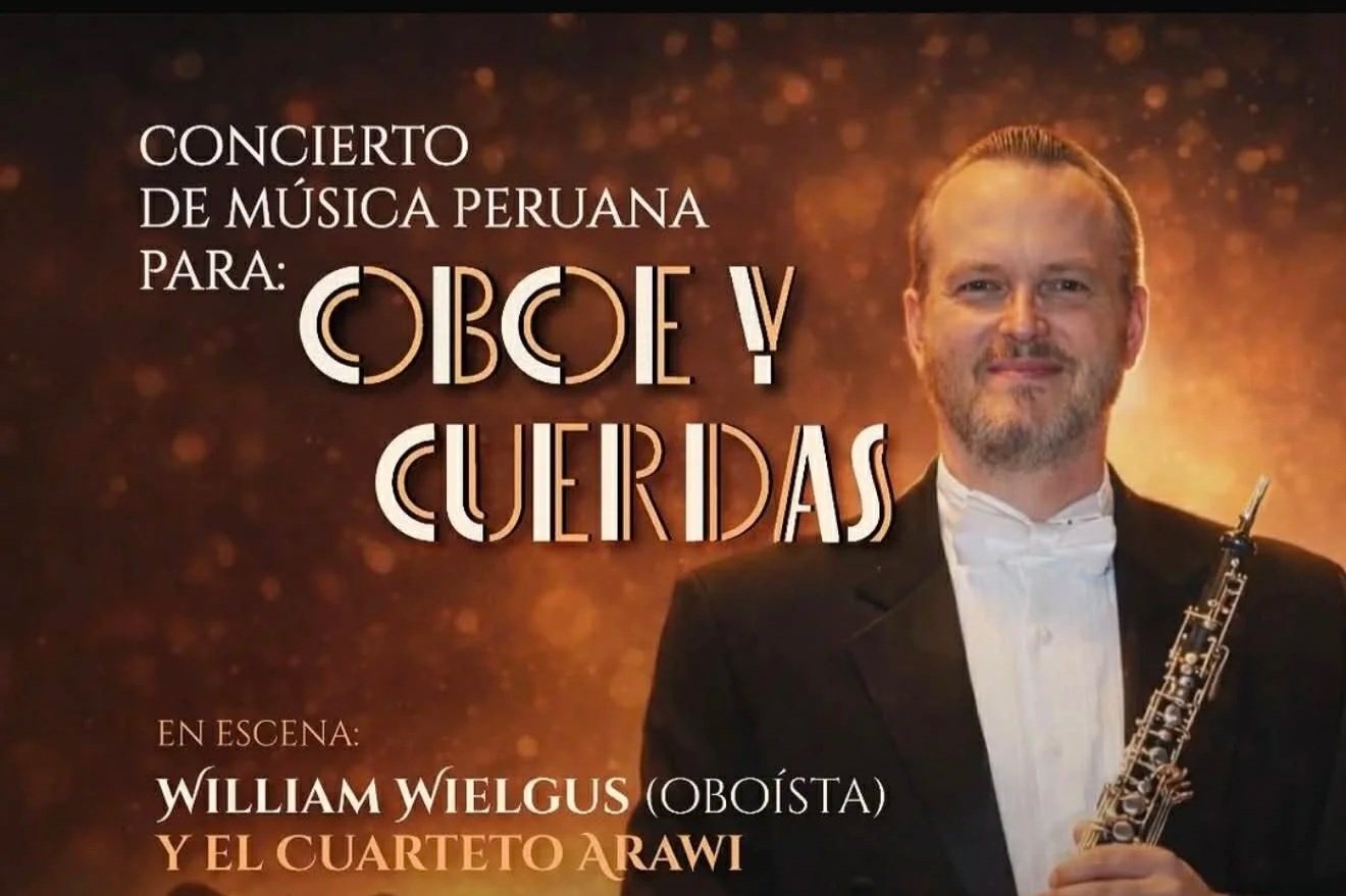 AVE for oboe and string quartet performed in Lima