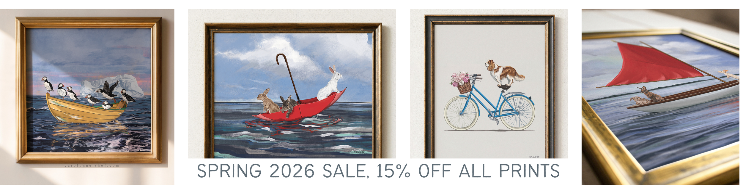 animal illustrations sale event carolynn elshof fine art prints