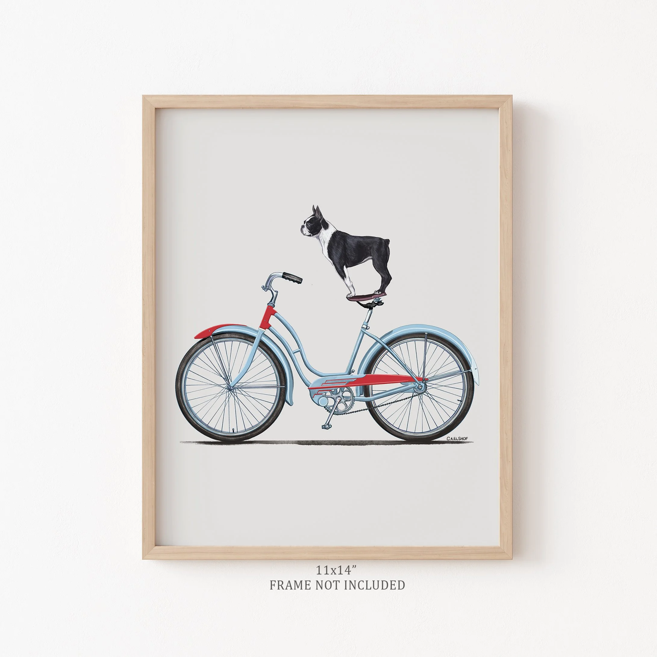 FRENCH-BULLDOG-ON-BICYCLE-11x14-framed.jpg