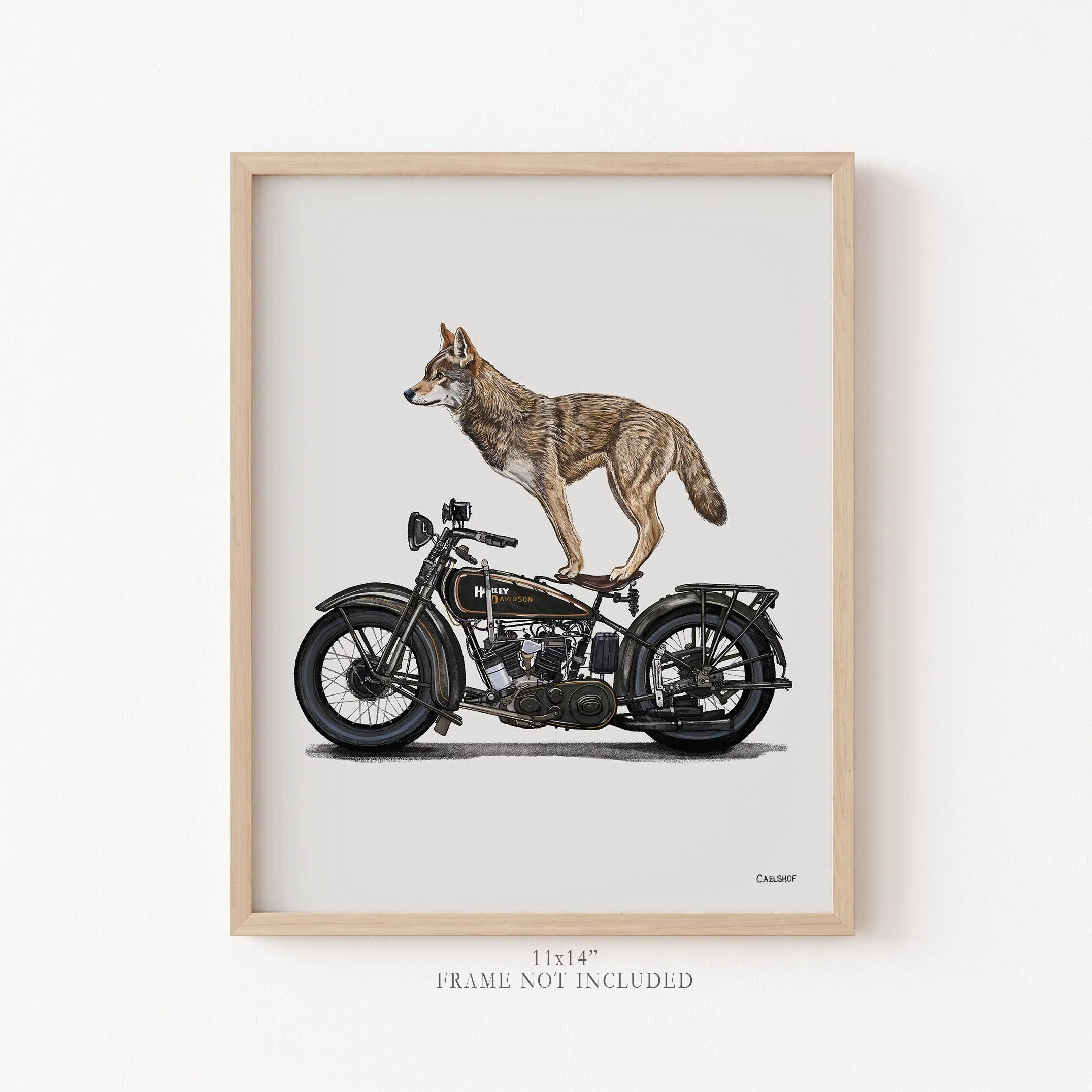 red-wolf-on-harley-11x14-framed.jpg