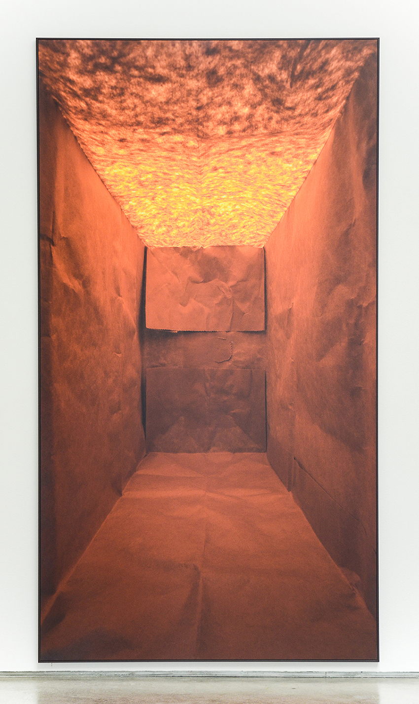 Pão , 2017 pigment print on cotton paper, UV matte laminate 87-3/4 x 48-1/8 x 1 inches 223 x 122.2 x 2.5 cm Edition of 6, with 2 AP