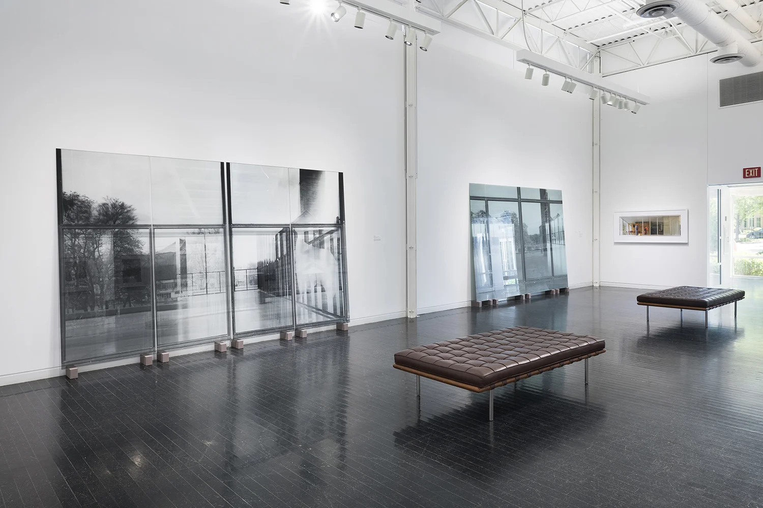 Veronika Kellndorfer, installation view, Mies's McCormick House Revealed: New Views , Elmhurst Art Museum, Elmhurst, IL, 2018. Photograph: James Prinz