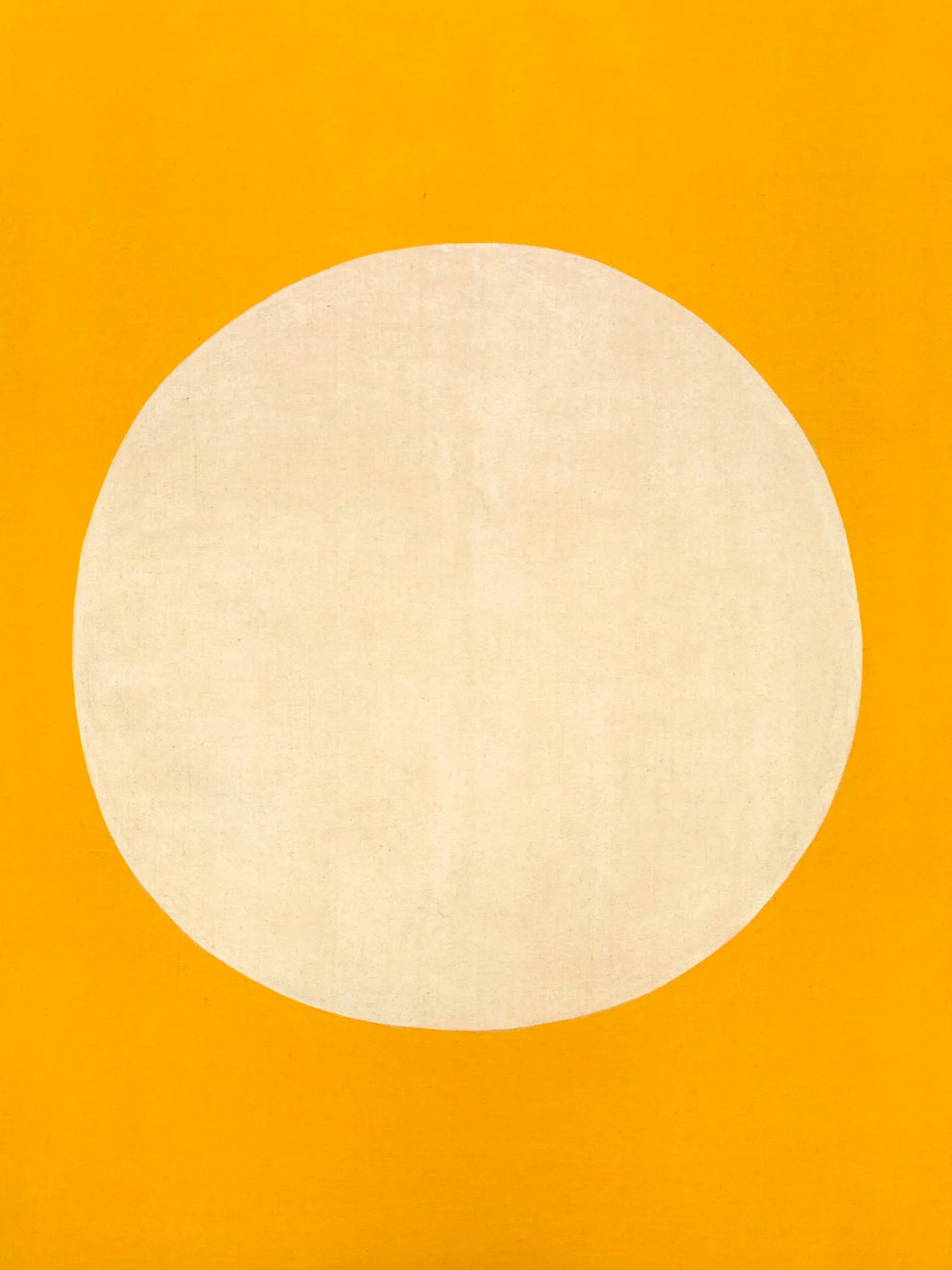 Antonio Ballester Moreno,&nbsp;Sun, 2016, acrylic on jute, 94-1/2 x 70-7/8 inches, 240 x 180 cm, ABM091