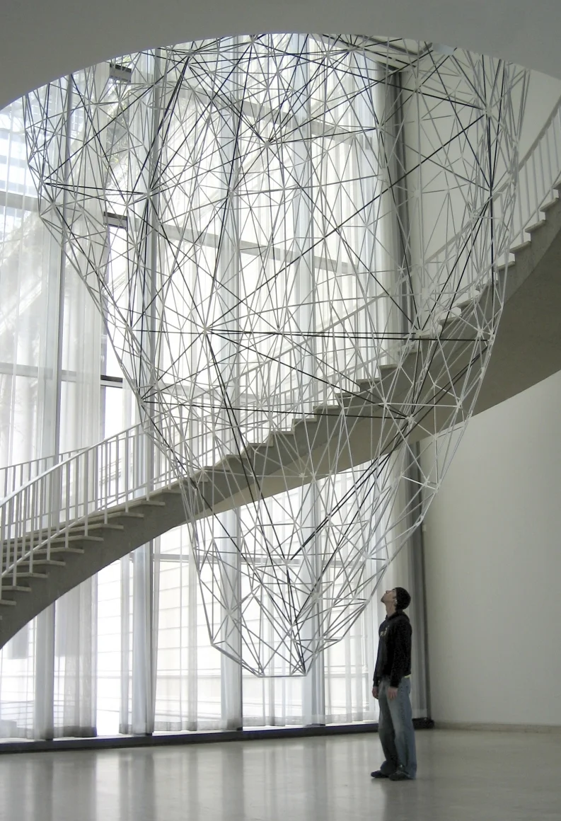 Iñigo Manglano-Ovalle,&nbsp;Iceberg r11i01, 2005, installation view, Art Institute of Chicago