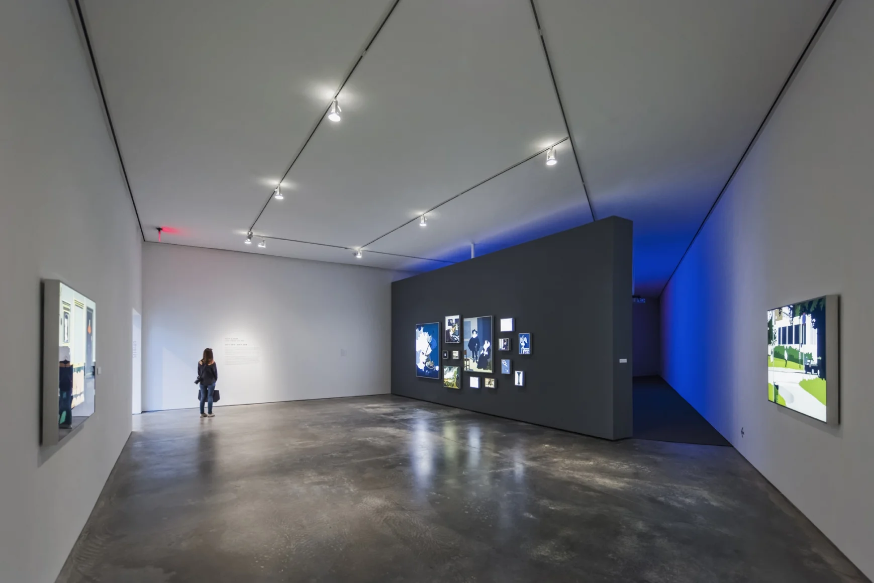 Kota Ezawa, installation view,&nbsp;The Crime of Art, SITElab, SITE Santa Fe, NM. Photo: Jeff Goldberg / ESTO
