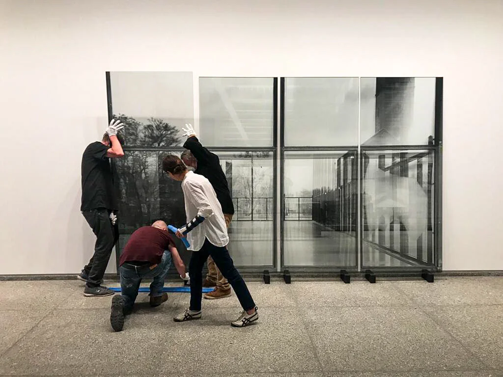 Installation view Veronika Kellndorfer, Neue Nationalgalerie, Berlin. Courtesy of the artist.