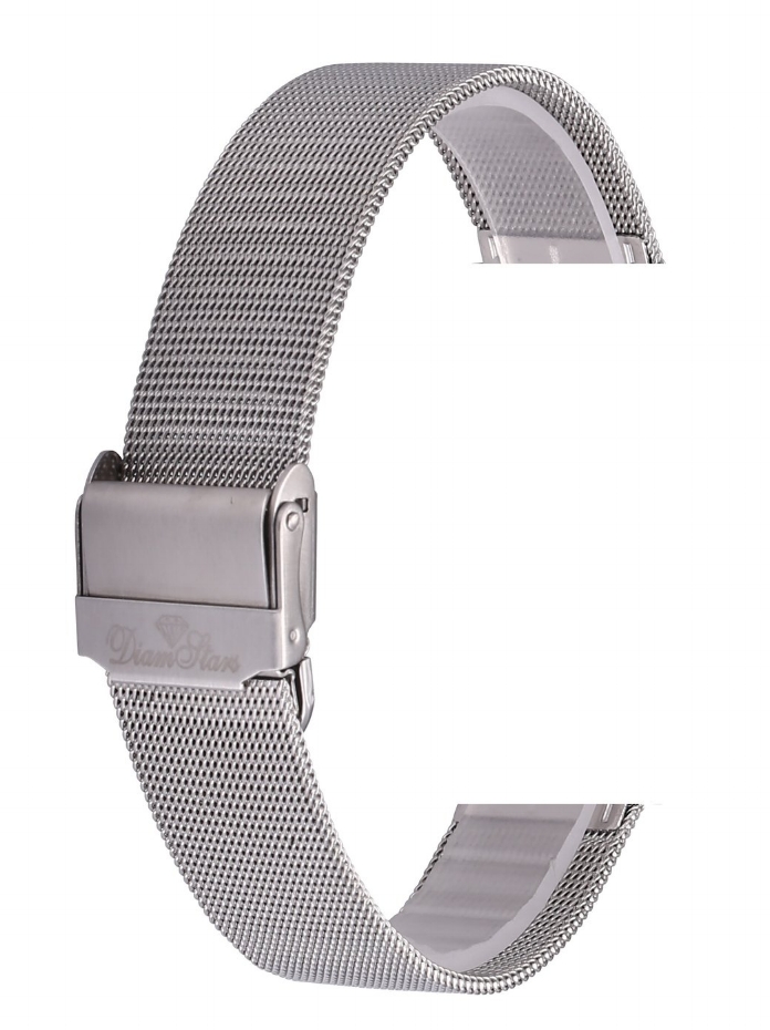 Clasp Mesh Steel Bracelet — Diamstars