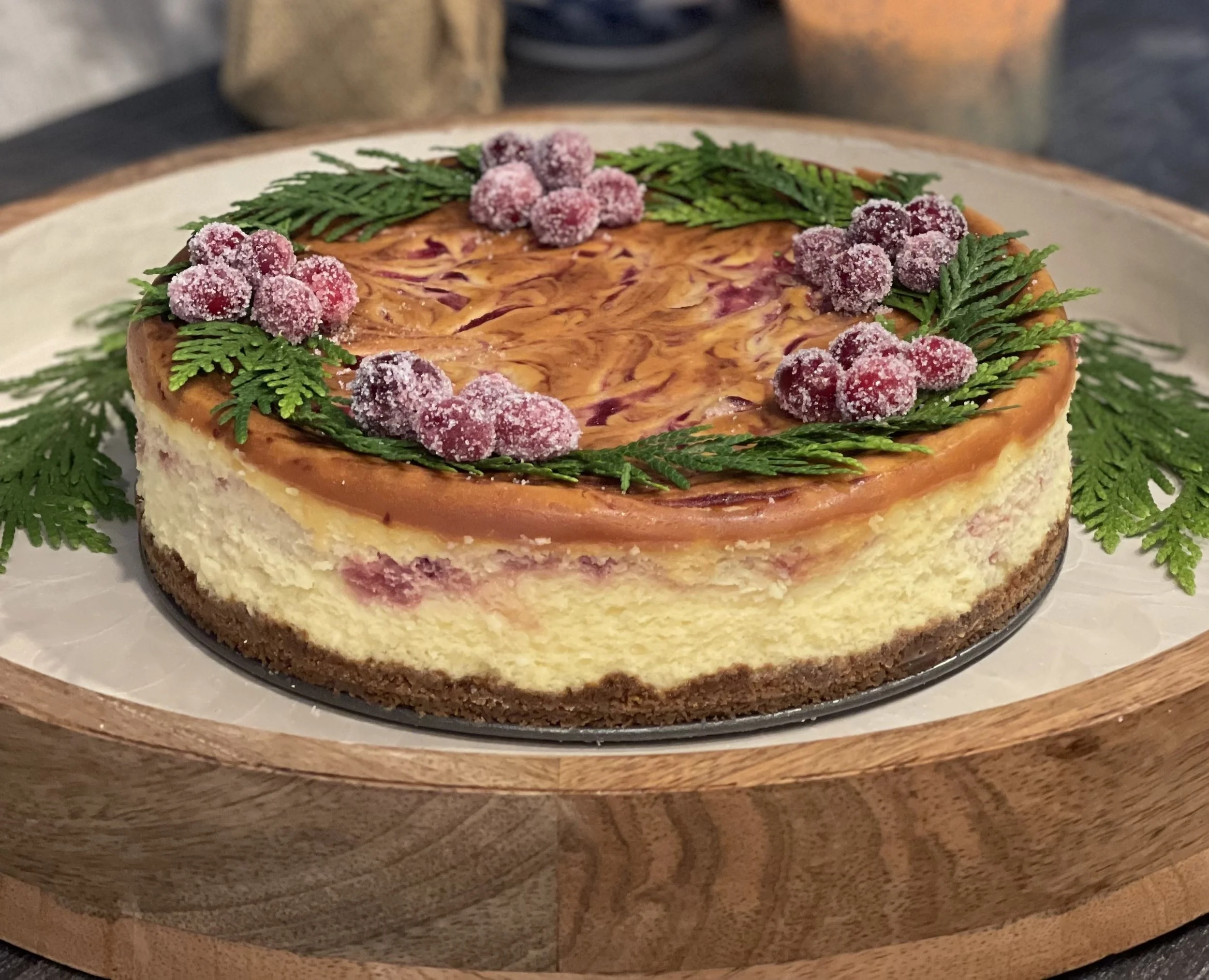 White Chocolate Cranberry Cheesecake - smaller.JPEG