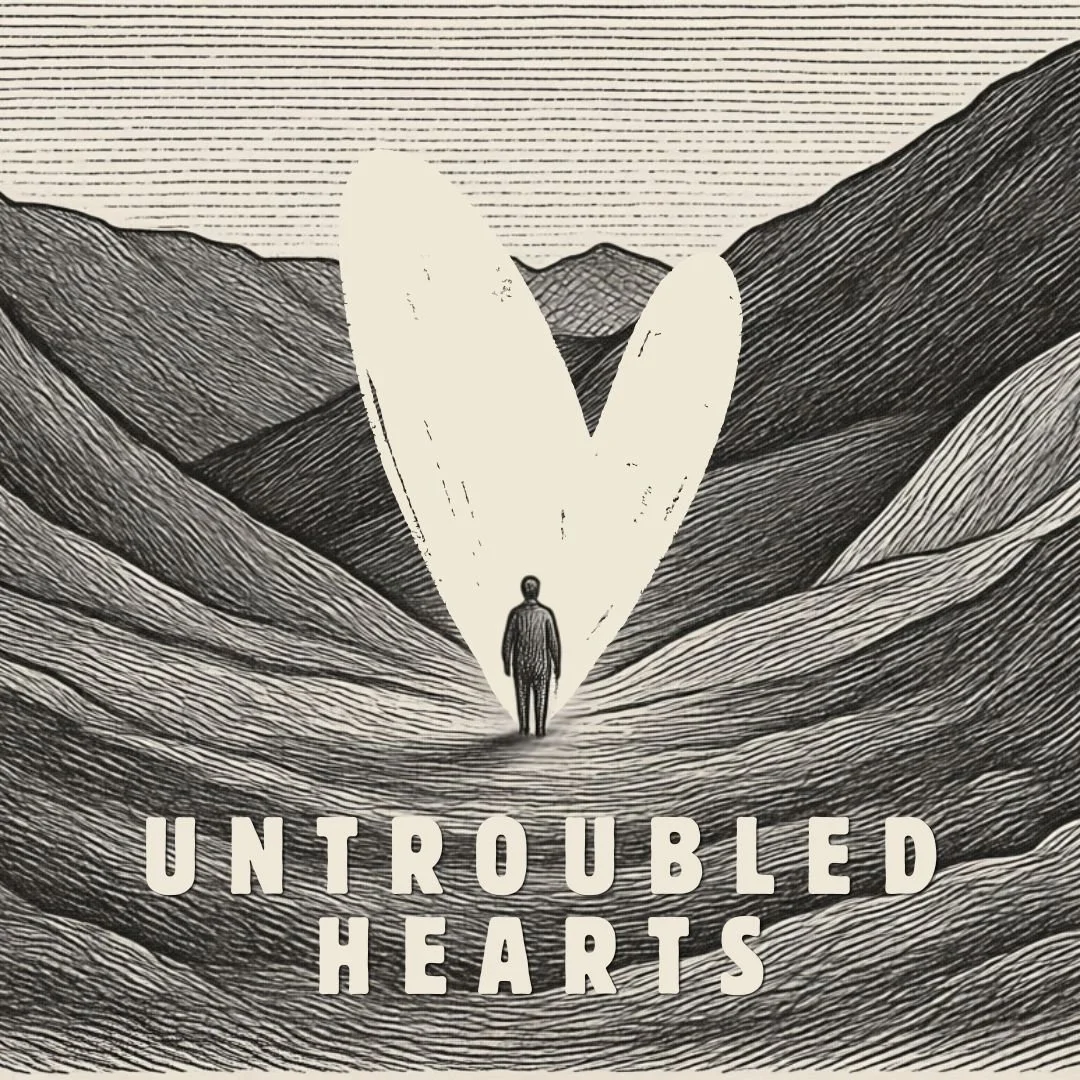 untroubled hearts gospel of john series art