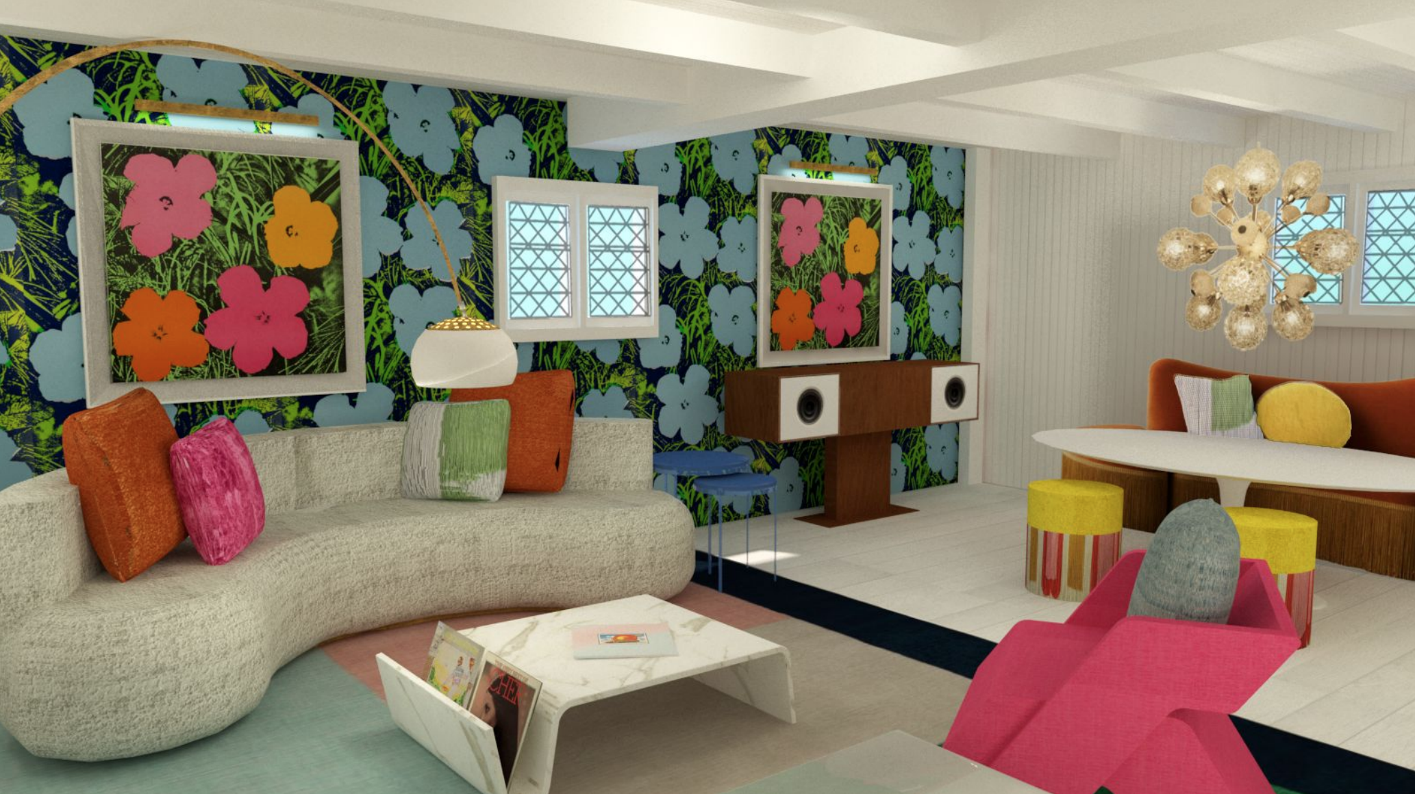 The Oldest House | Interior Perspective Rendering