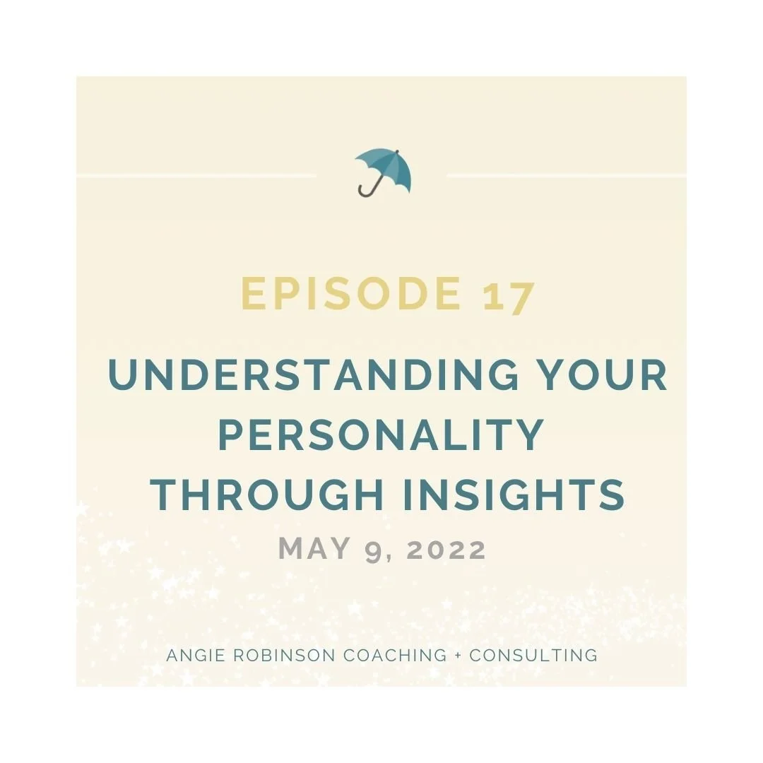Episode 17:  Understanding Your Personality  Through Insights®