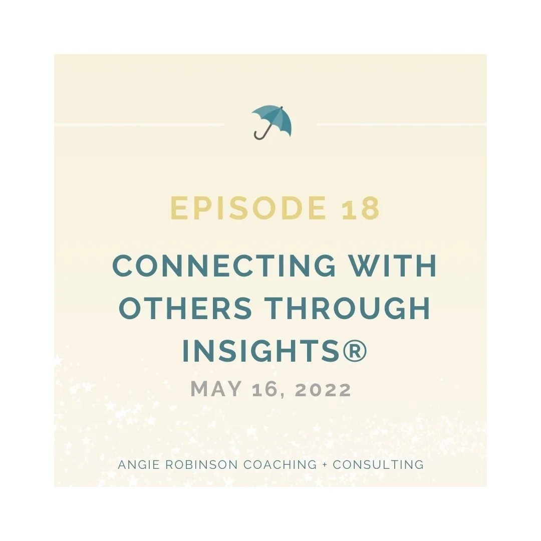 Episode 18:  Connecting with Others Through Insights® 