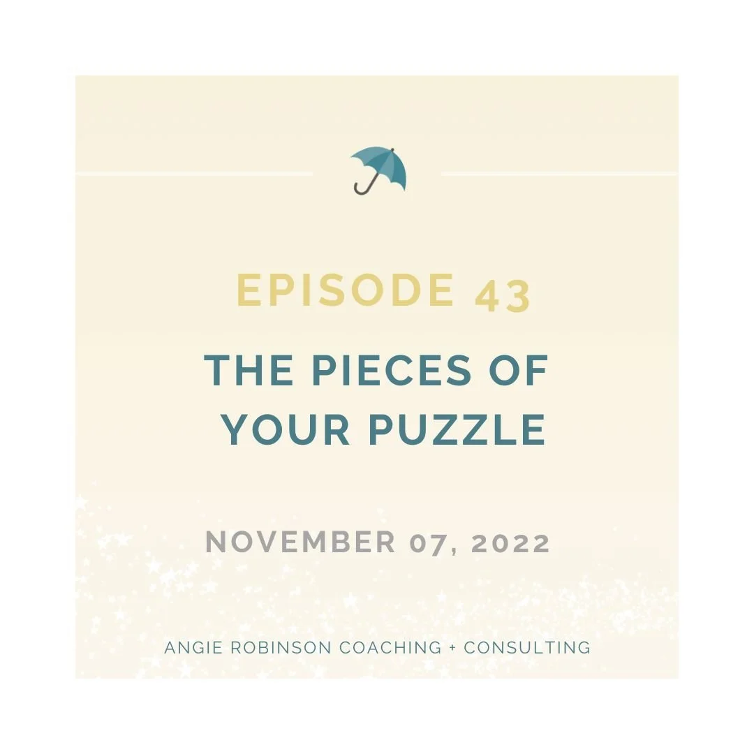 Episode 43:  The Pieces of Your Puzzle