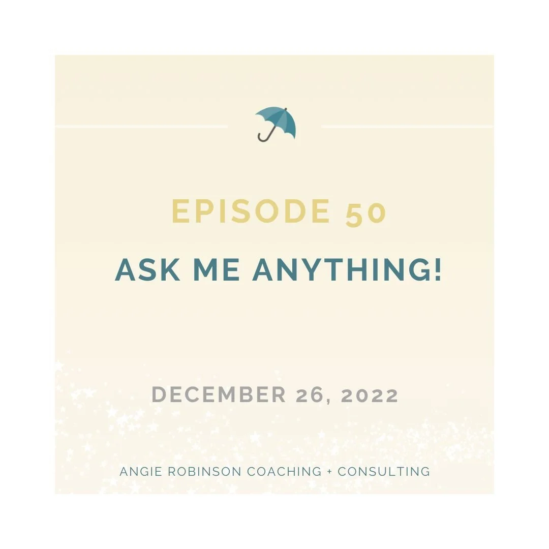 Episode 50:  Ask Me Anything!
