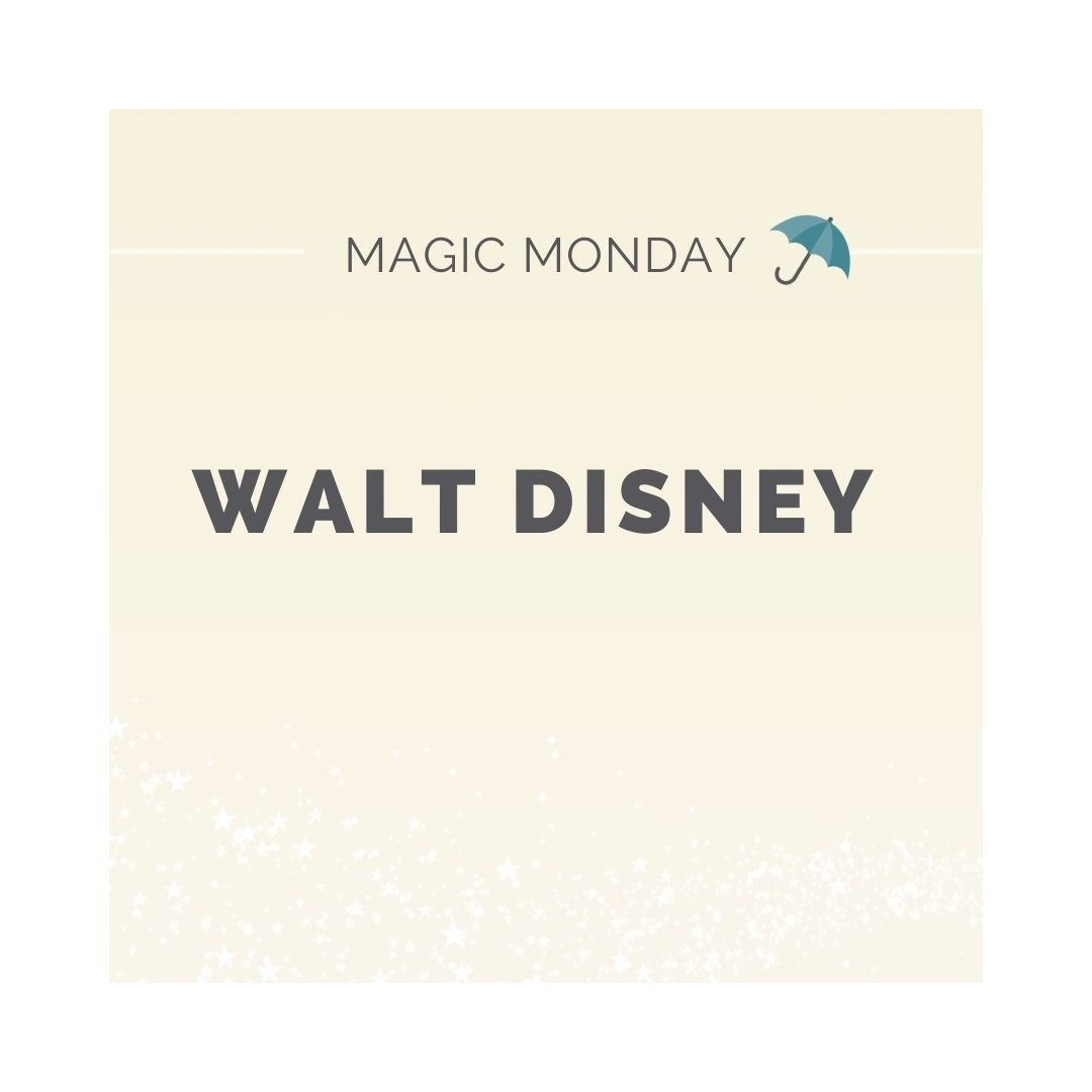 Message from Walt Disney