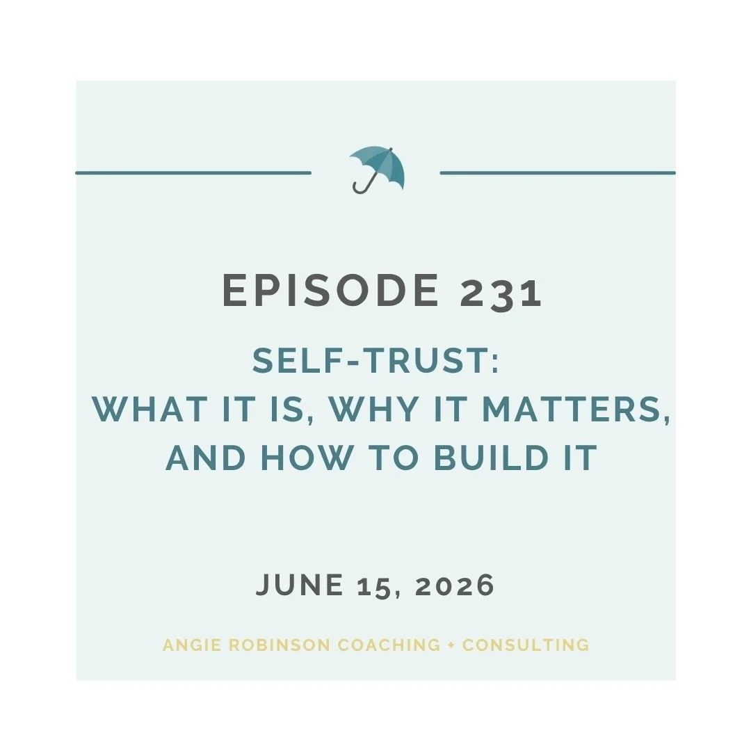 EP231: Self-Trust: What It Is, Why It Matters, and How to Build It