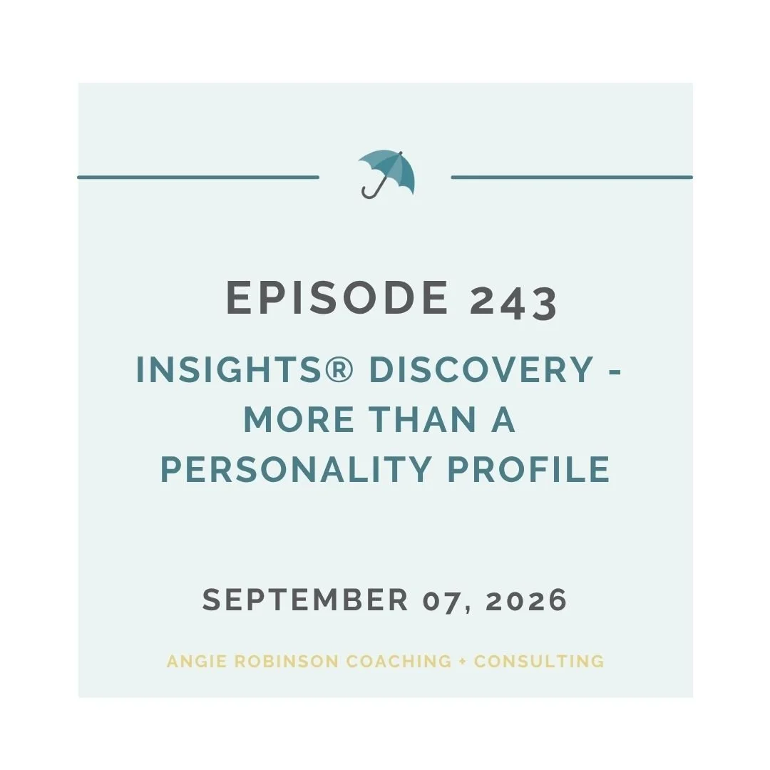 EP243: Insights Discovery - More Than a Personality Profile